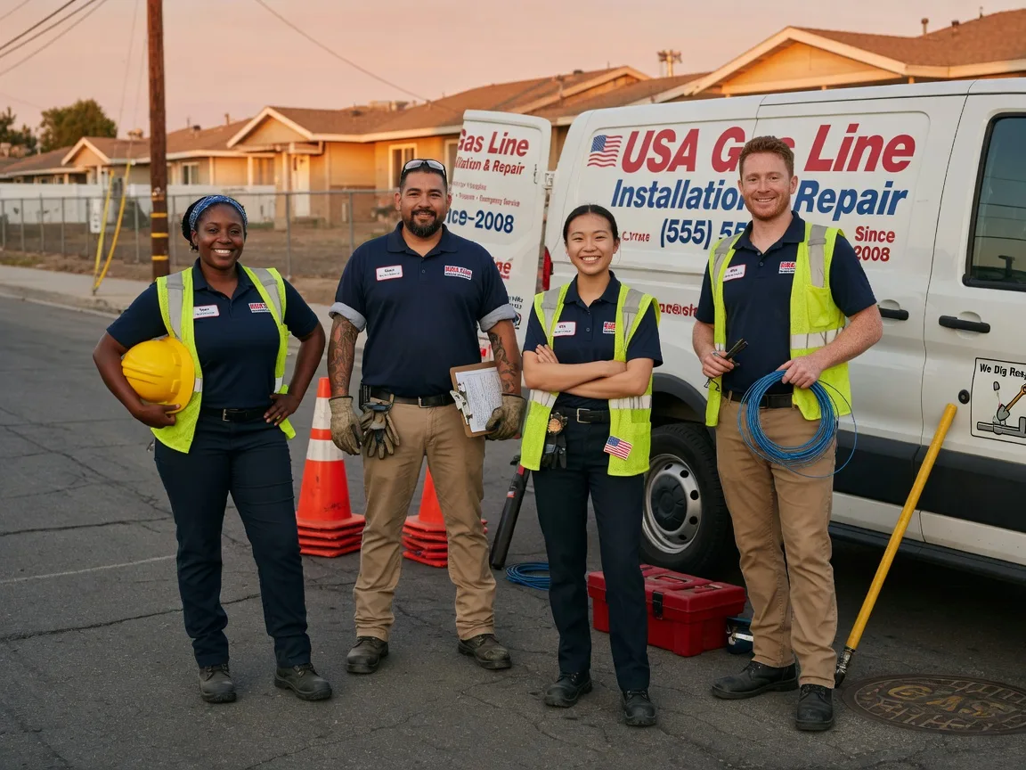 Gas Line Installation company in Quanah, TX